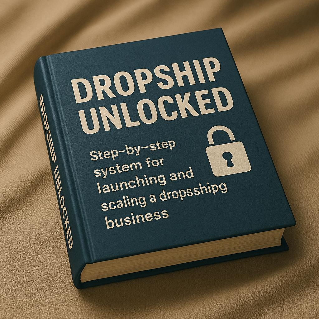 Dropship Unlocked Ebook Cover